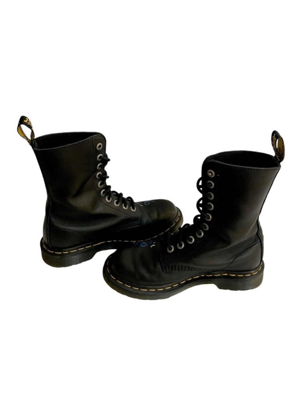 Dr. Martens 1460 Pascal Celestial Snake Floral Leather Boots US 6 EU 37 - Picture 9 of 17